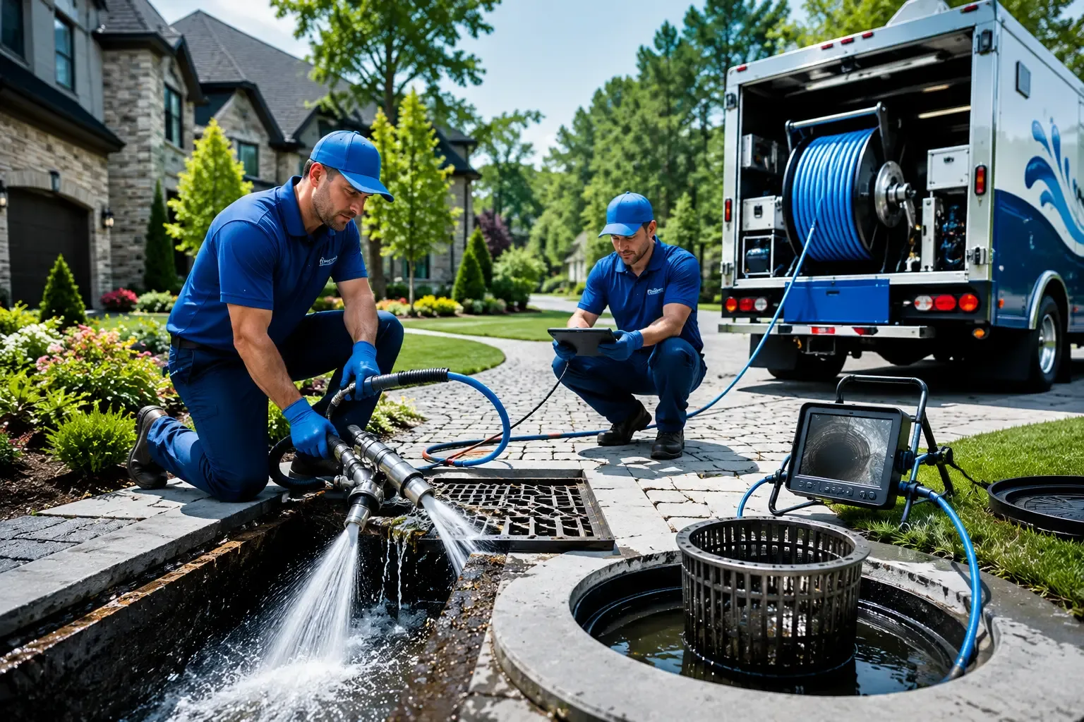 Local outdoor drain cleaning professionals in China Spring, TX