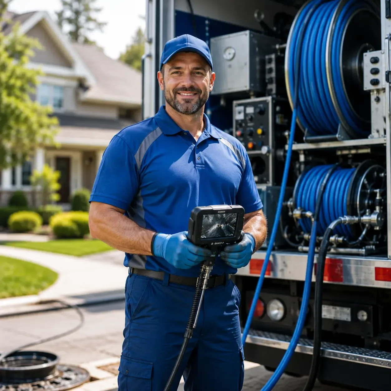 Local outdoor drain cleaning specialists in China Spring, TX